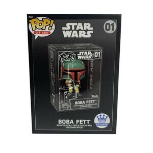 Funko POP! Boba Fett #01 Die Cast Funko Shop Exclusive Chance Of Chase Sealed.